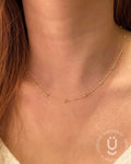 Anti-Tarnish Gold Balls Necklace
